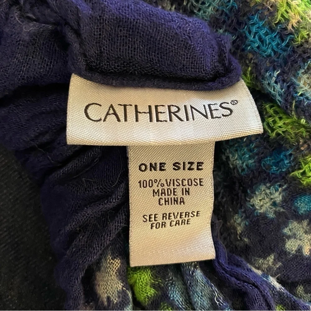 Catherines Scarf Blue Combo